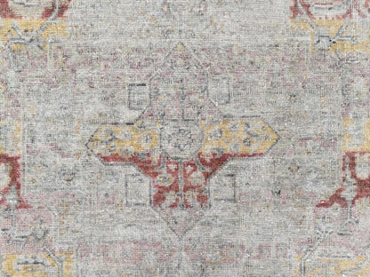 Mahal Oushak hand-knotted wool rug in Ivory, 3' x 4'11" — SKU O010391 (view 5)