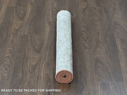 Mahal Oushak hand-knotted wool rug in Ivory, 3' x 4'11" — SKU O010391 (view 6)