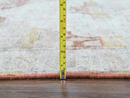 Mahal Oushak hand-knotted wool rug in Ivory, 3'10" x 6' — SKU O010392 (view 7)