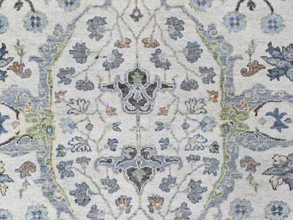 Oushak Oushak hand-knotted wool rug in Gray, 6' x 8'10" — SKU O010407 (view 5)