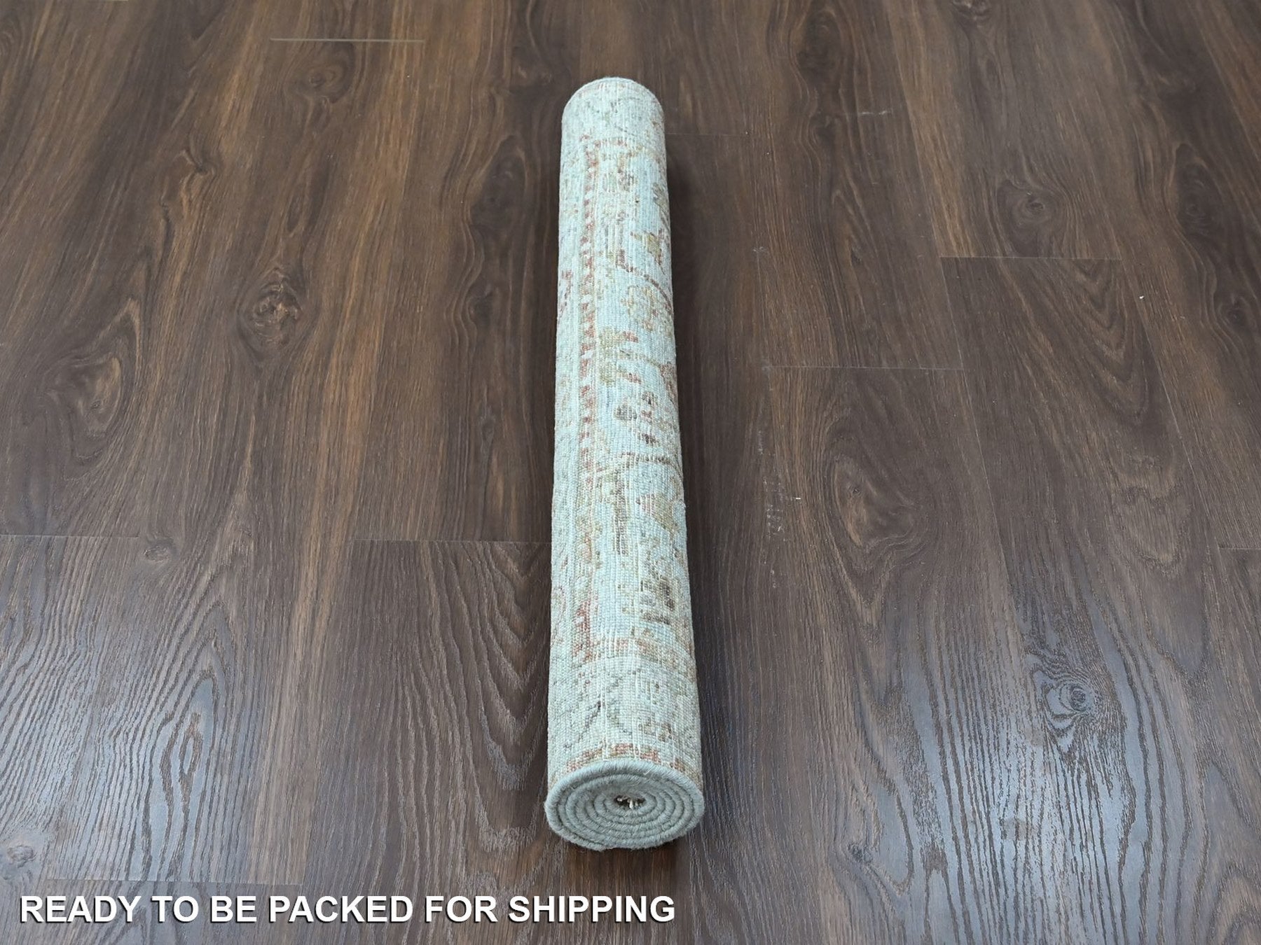 Mahal Oushak hand-knotted wool rug in Gray, 3'1" x 4'11" — SKU O010415 (view 6)