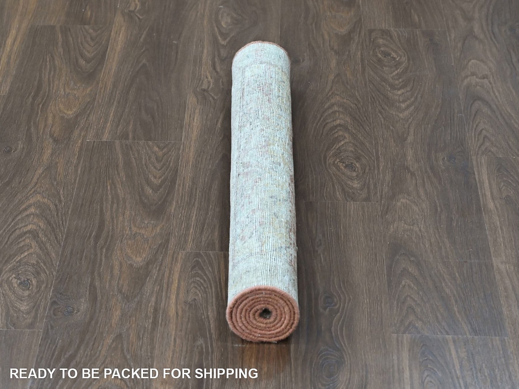 Mahal Oushak hand-knotted wool rug in Ivory, 3' x 4'10" — SKU O010432 (view 6)