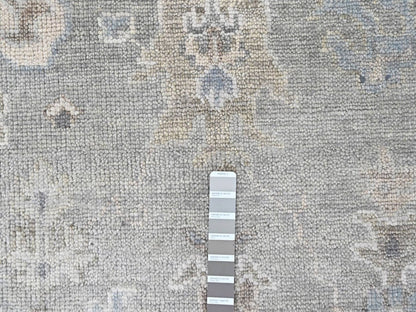 Oushak Oushak hand-knotted wool rug in Gray, 8'1" x 9'11" — SKU O010486 (view 7)