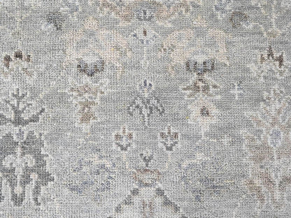 Oushak Oushak hand-knotted wool rug in Gray, 8'1" x 9'11" — SKU O010486 (view 8)