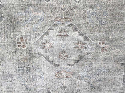 Oushak Oushak hand-knotted wool rug in Gray, 11'9" x 14'9" — SKU O010488 (view 8)