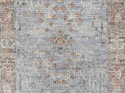 Oushak Oushak hand-knotted wool rug in Gray & Brown, 2' x 3' — SKU O010489 (view 4)
