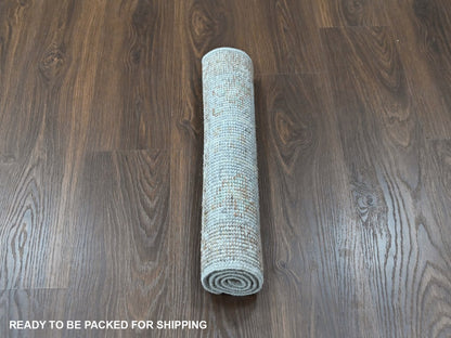Oushak Oushak hand-knotted wool rug in Gray & Brown, 2' x 3' — SKU O010489 (view 5)