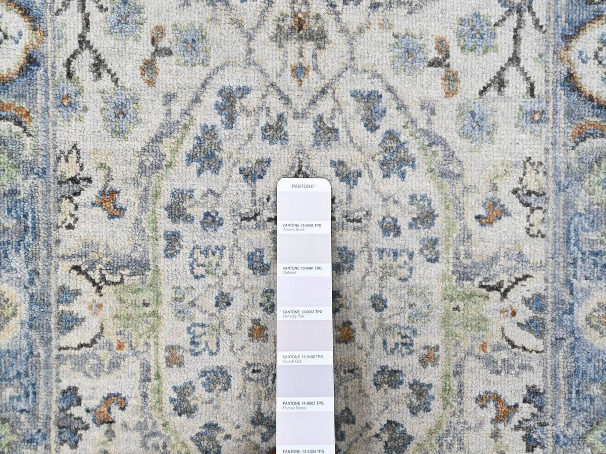 Oushak Oushak hand-knotted wool rug in Gray, 2' x 3' — SKU O010529 (view 3)
