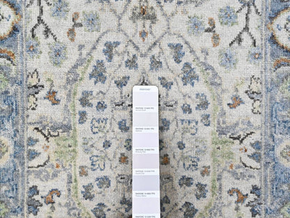 Oushak Oushak hand-knotted wool rug in Gray, 2' x 3' — SKU O010529 (view 3)