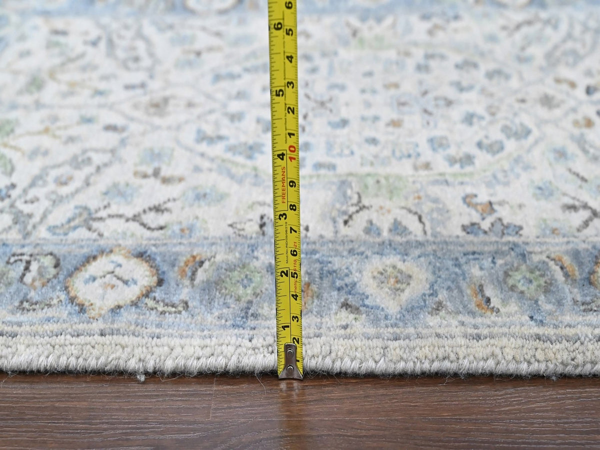 Oushak Oushak hand-knotted wool rug in Gray, 2' x 3' — SKU O010529 (view 6)