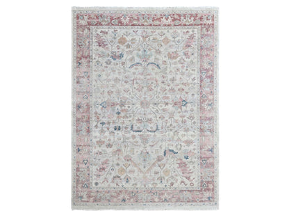 Beige 9'0" x 11'10" Heriz Hand knotted Wool Rug - Sku: O010545