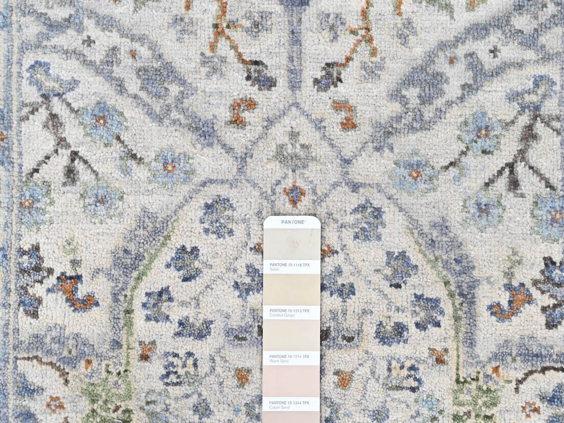 Oushak Oushak hand-knotted wool rug in Gray, 2'1" x 2'10", SKU O010563 (view 3)