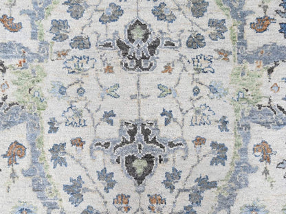 Oushak Oushak hand-knotted wool rug in Gray, 6' x 9', SKU O010567 (view 5)