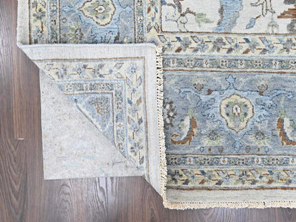 Oushak Oushak hand-knotted wool rug in Gray, 9'8" x 13'10", SKU O010569 (view 4)