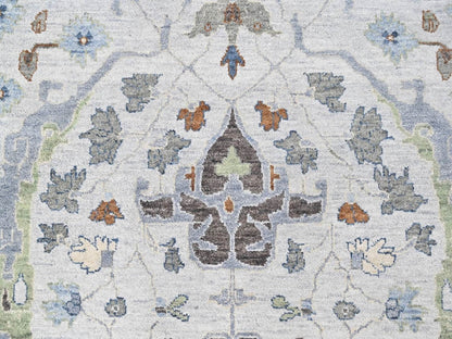 Oushak Oushak hand-knotted wool rug in Gray, 9'8" x 13'10", SKU O010569 (view 8)