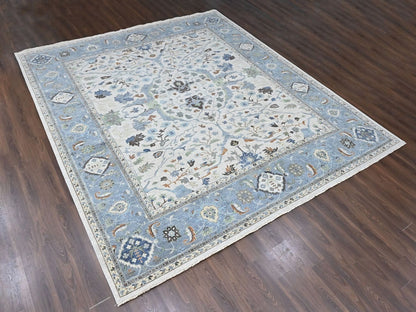 Oushak Oushak hand-knotted wool rug in Gray, 14' x 16', SKU O010572 (view 3)