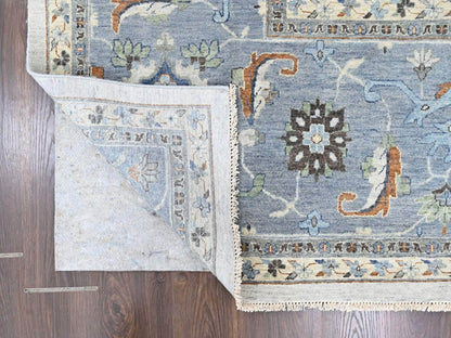 Oushak Oushak hand-knotted wool rug in Gray, 14' x 16', SKU O010572 (view 4)