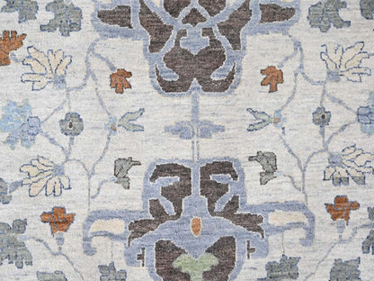 Oushak Oushak hand-knotted wool rug in Gray, 14' x 16', SKU O010572 (view 8)
