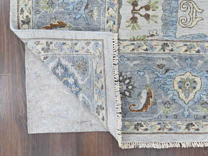 Oushak Oushak hand-knotted wool rug in Gray, 9' x 11'8", SKU O010593 (view 4)