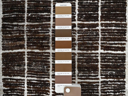 Brown 2'1" x 2'8" Tribal & Geometric Hand knotted Wool Rug - Sku: O01390