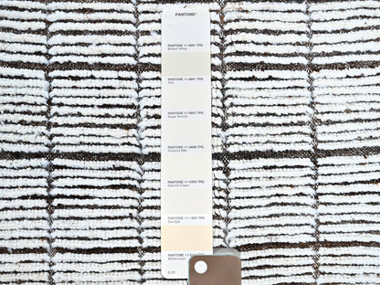 Ivory 2'1" x 2'8" Tribal & Geometric Hand knotted Wool Rug - Sku: O01392
