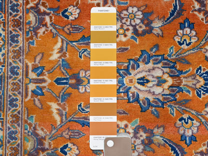 Red 9'8" x 12'8" Tribal Hand knotted Wool Rug - Sku: O0143
