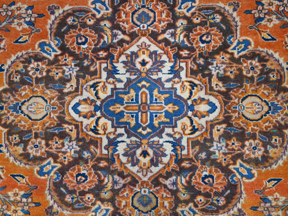 Red 9'8" x 12'8" Tribal Hand knotted Wool Rug - Sku: O0143