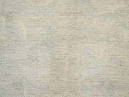 Oushak Oushak hand-knotted wool rug in Ivory, 8'3" x 9'6" — SKU O01519 (view 9)
