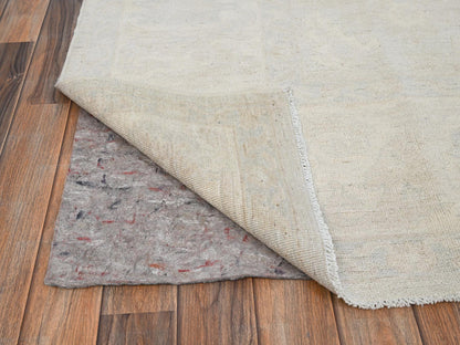 Oushak Oushak hand-knotted wool rug in Ivory, 8'1" x 9'10" — SKU O01520 (view 5)