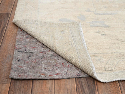 Oushak Oushak hand-knotted wool rug in Ivory, 11'11" x 14'2" — SKU O01523 (view 5)