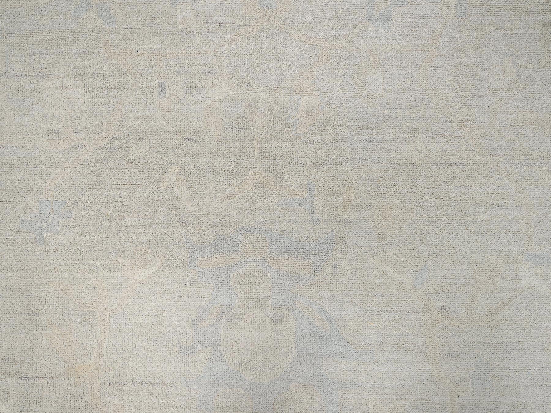 Oushak Oushak hand-knotted wool rug in Ivory, 11'11" x 14'2" — SKU O01523 (view 9)