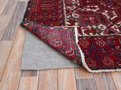 Red 9'8" x 12'7" Traditional Hand knotted Wool Rug - Sku: O0170