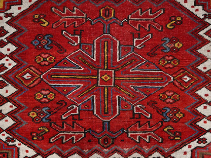 Red 10'2" x 13'8" Traditional Hand knotted Wool Rug - Sku: O0181