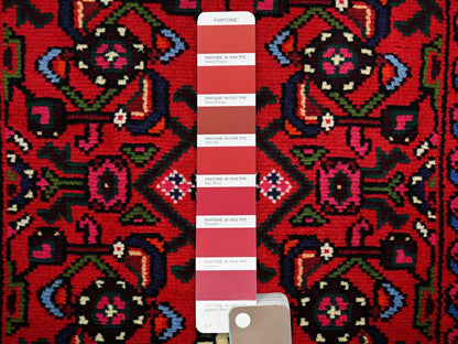 Red 2'3" x 6'2" Persian Hand knotted Wool Rug - Sku: O01878