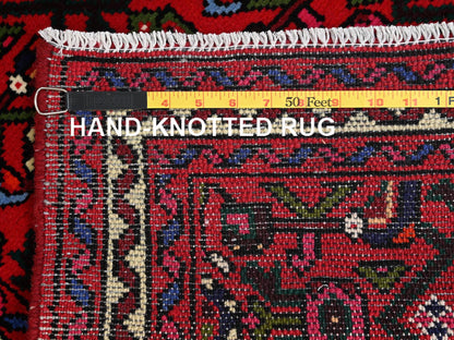 Red 2'3" x 6'2" Persian Hand knotted Wool Rug - Sku: O01878