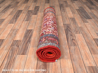 Ivory 2'11" x 6'4" Persian Hand knotted Wool Rug - Sku: O01900