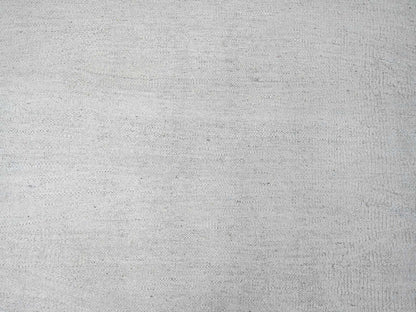 Kilim Flat-Weave hand-knotted wool rug in Ivory, 9' x 12' — SKU O020099 (view 8)