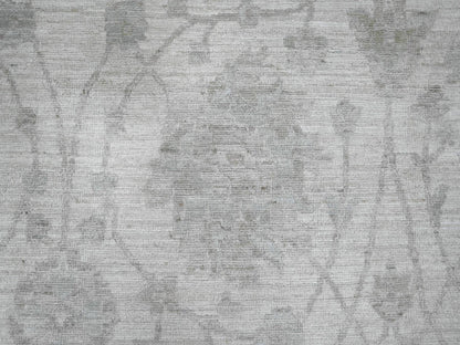 Peshawar Oushak hand-knotted wool rug in Ivory, 11'5" x 15'1" — SKU O020114 (view 8)
