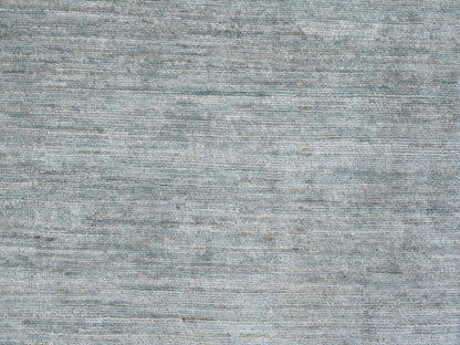 Modern / Contemporary hand-knotted wool rug in Gray, 8'6" x 11'5" — SKU O020141 (view 8)