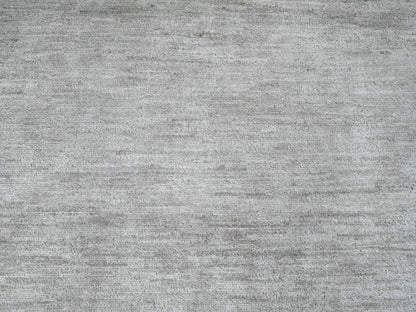 Modern / Contemporary hand-knotted wool rug in Gray, 8'7" x 11'9" — SKU O020143 (view 8)