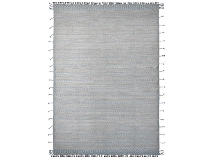 Tribal & Geometric hand-knotted wool rug in Gray, 10'2" x 14'7" — SKU O020149