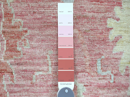 Oushak Oushak hand-knotted wool rug in Pink, 5'9" x 8'9" — SKU O020199 (view 3)