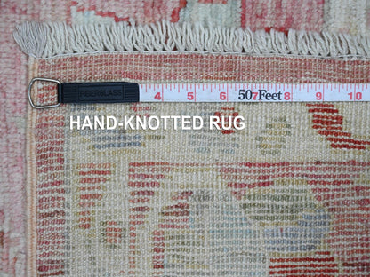 Oushak Oushak hand-knotted wool rug in Pink, 5'9" x 8'9" — SKU O020199 (view 6)