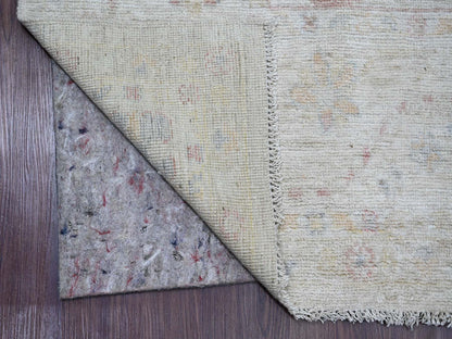 Oushak Oushak hand-knotted wool rug in Gray, 7'10" x 9'8" — SKU O020265 (view 4)