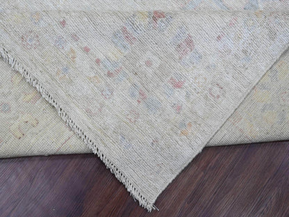 Oushak Oushak hand-knotted wool rug in Gray, 7'10" x 9'8" — SKU O020265 (view 6)