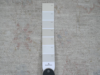 Oushak Oushak hand-knotted wool rug in Gray, 7'10" x 9'8" — SKU O020265 (view 7)