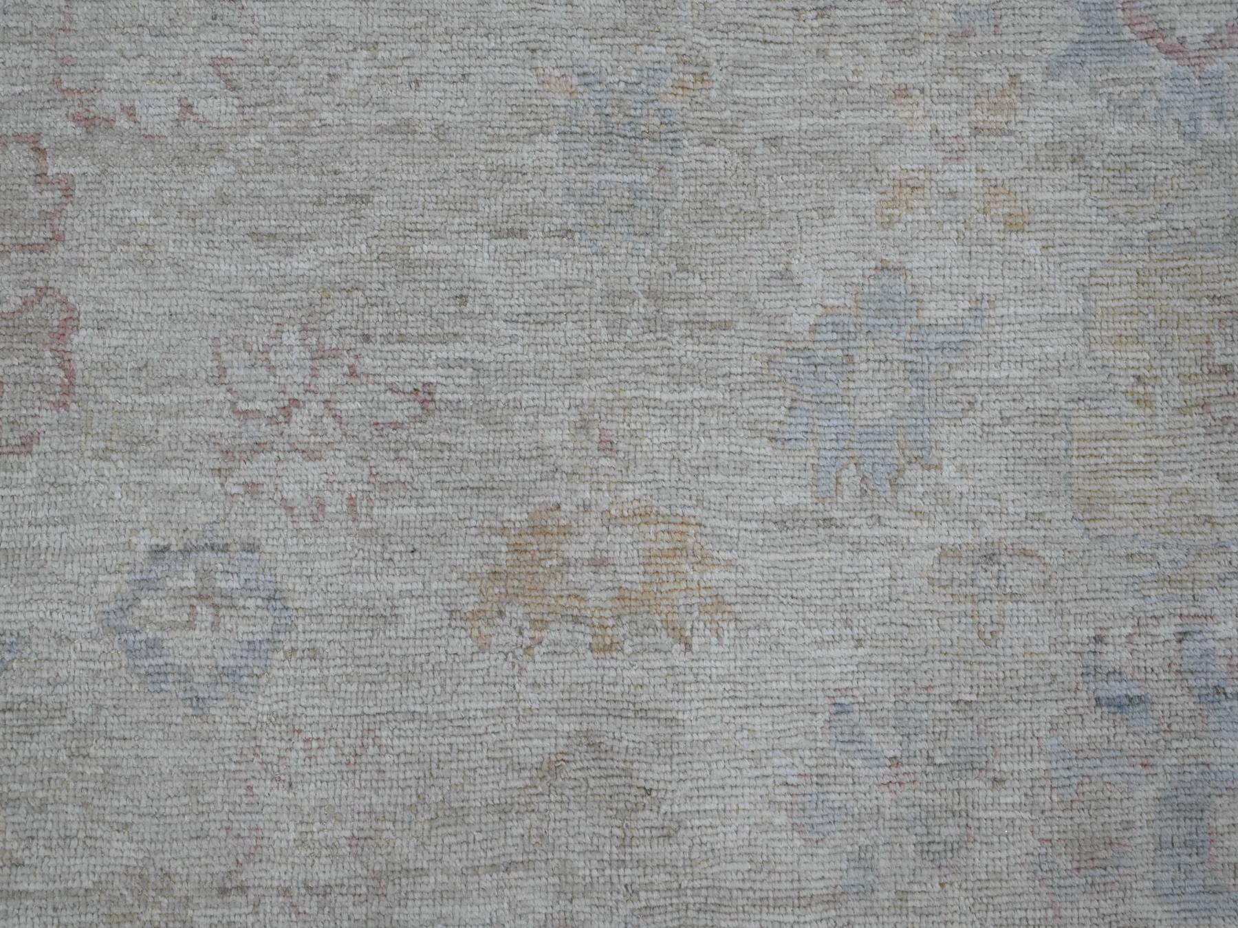 Oushak Oushak hand-knotted wool rug in Gray, 7'10" x 9'8" — SKU O020265 (view 8)
