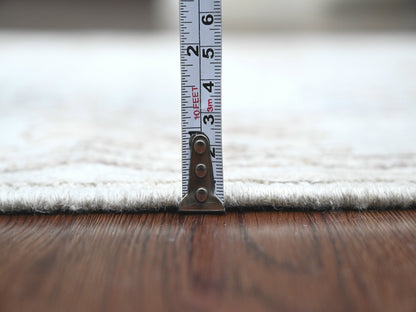 Oushak Oushak hand-knotted wool runner in Gray, 2'7" x 9'9" — SKU O020301 (view 5)