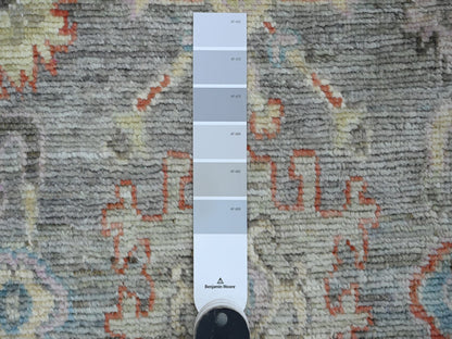 Oushak Oushak hand-knotted wool rug in Gray, 2'1" x 3'5" — SKU O020323 (view 3)