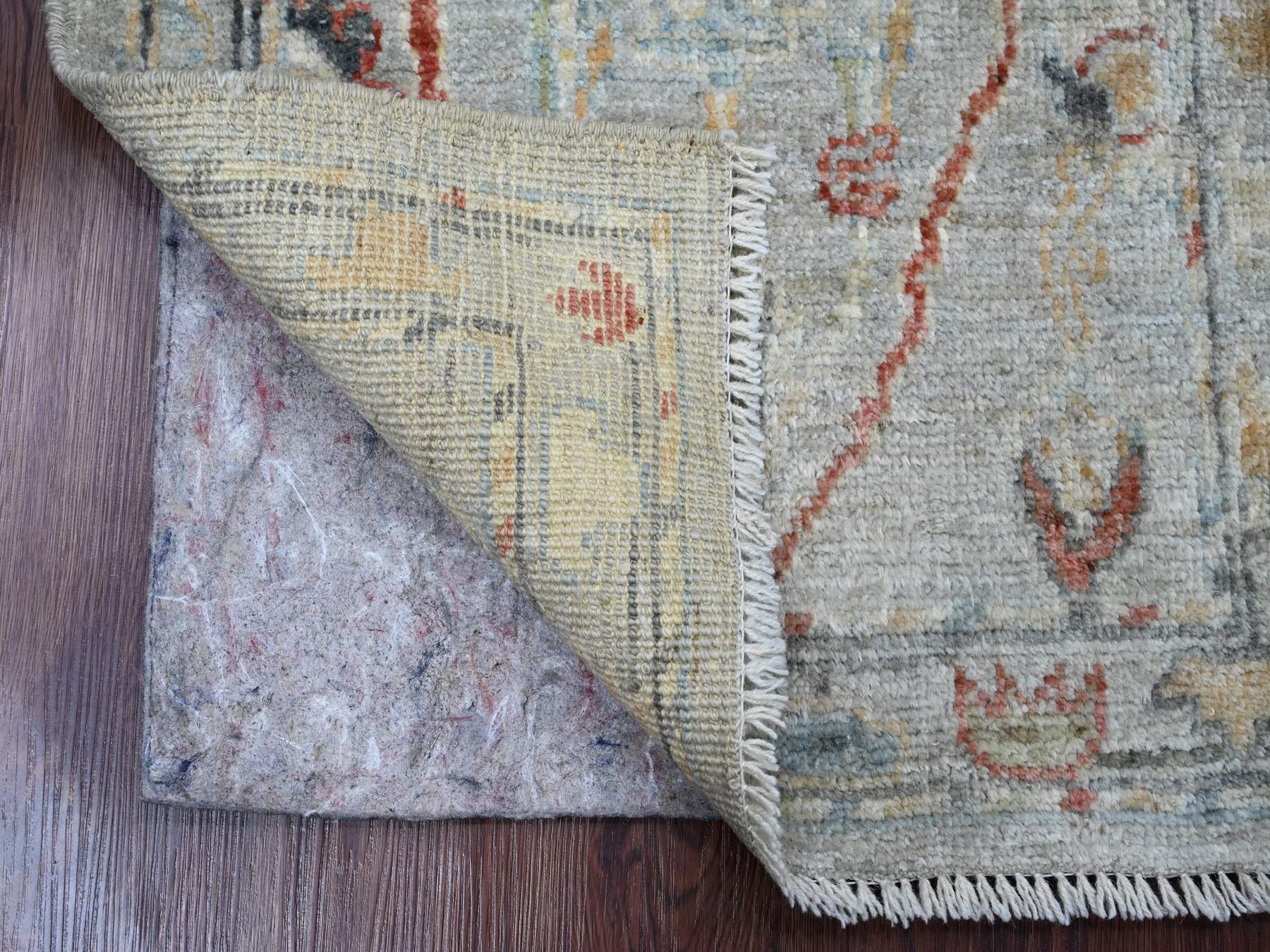 Oushak Oushak hand-knotted wool rug in Gray, 2'1" x 3' — SKU O020330 (view 2)